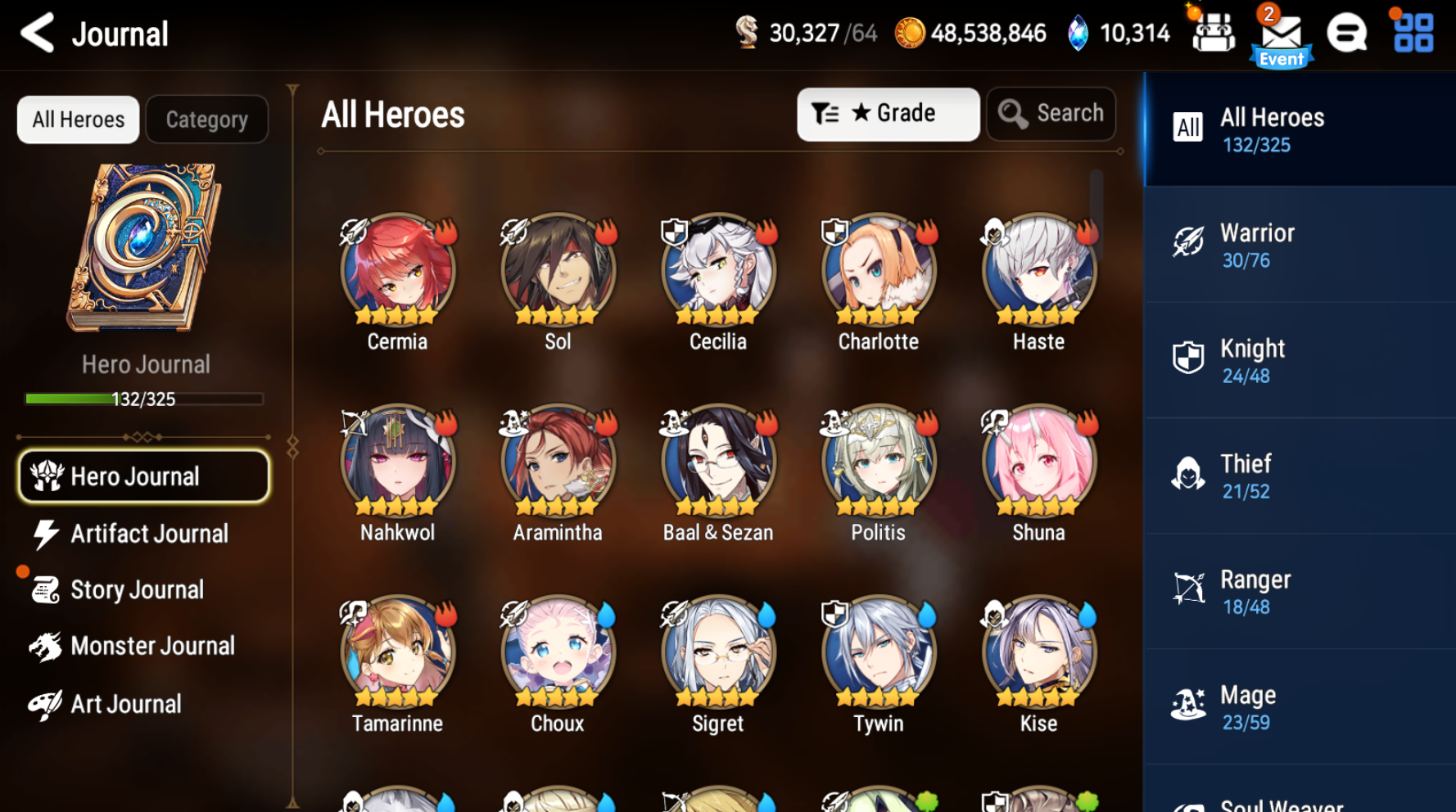 [GLOBAL][INSTANT] Epic 7 3ML Sea Phantom Politis Fallen Cecilia Requiem Roana Angel + 47ML pulls 10k skystones + Name Starter Account-Mobile Games Starter