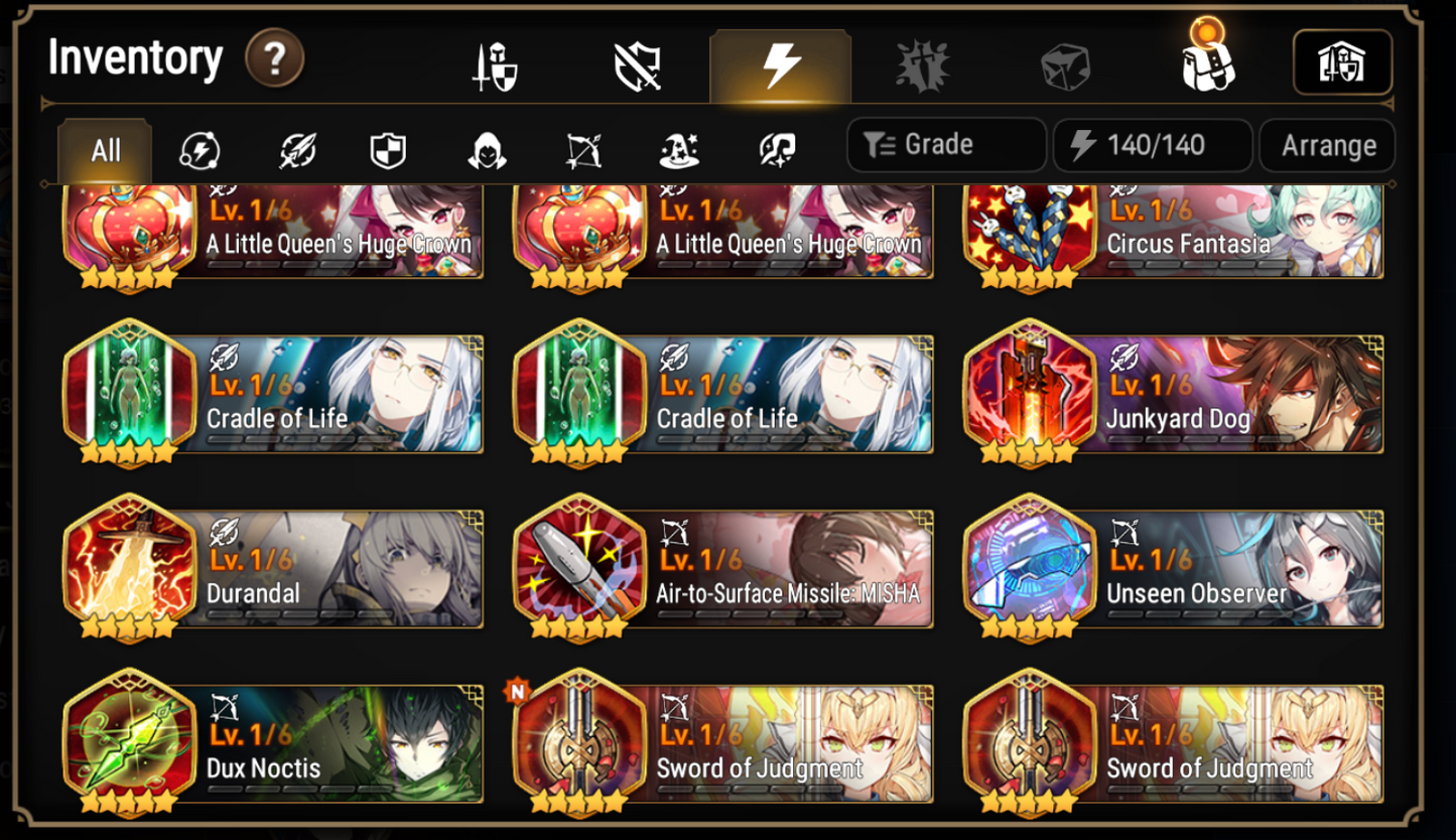 [GLOBAL][INSTANT] Epic 7 3ML Sea Phantom Politis Fallen Cecilia Requiem Roana Angel + 47ML pulls 10k skystones + Name Starter Account-Mobile Games Starter