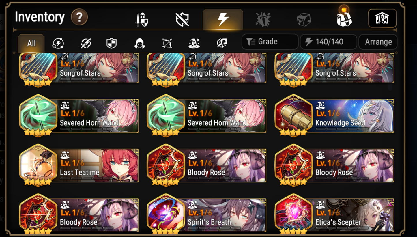 [GLOBAL][INSTANT] Epic 7 3ML Sea Phantom Politis Fallen Cecilia Requiem Roana Angel + 47ML pulls 10k skystones + Name Starter Account-Mobile Games Starter