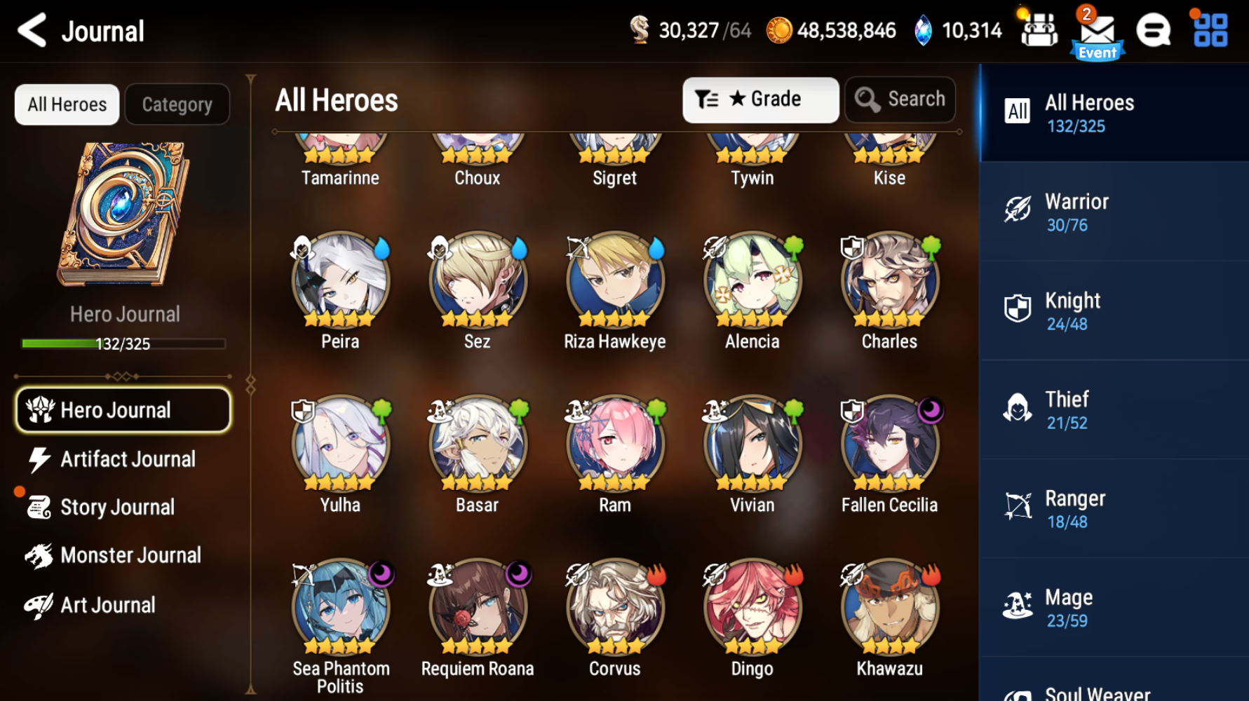 [GLOBAL][INSTANT] Epic 7 3ML Sea Phantom Politis Fallen Cecilia Requiem Roana Angel + 47ML pulls 10k skystones + Name Starter Account-Mobile Games Starter