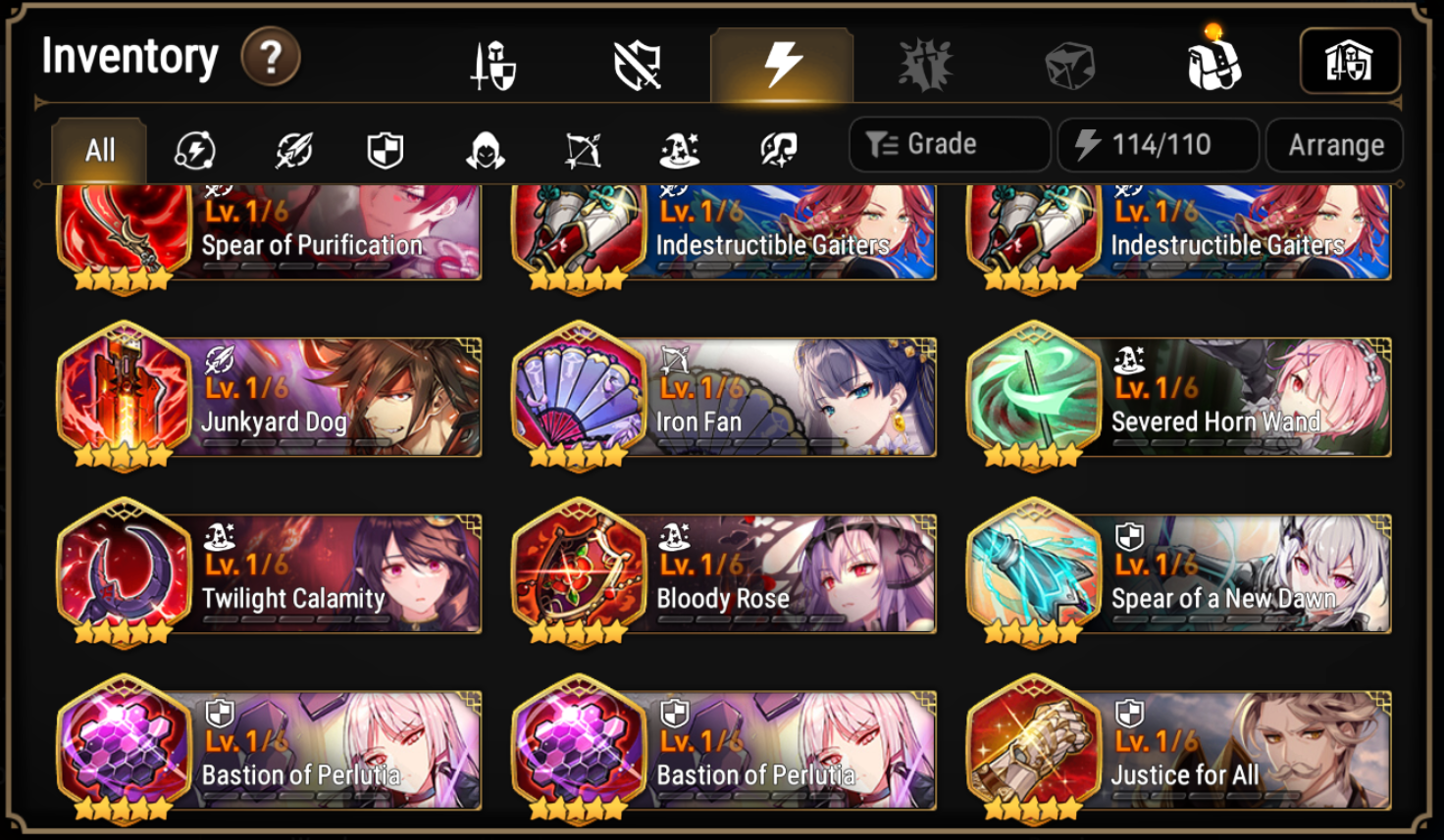 [GLOBAL][INSTANT] Epic 7 3ML Sea Phantom Politis Lionheart Cermia Sage Baal + ML pulls + Name Starter Account-Mobile Games Starter