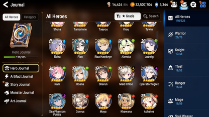 [GLOBAL] [INSTANT] Epic 7 Seven 3ML Sea Phantom Politis Maid Chloe Operator Sigret + ML pulls + Name Starter Account-Mobile Games Starter