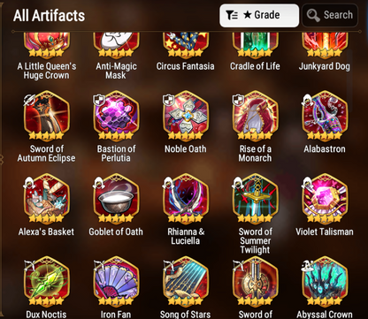 [Global][INSTANT] Epic 7 Seven 3ML Architect Laika Fairytale Tenebria Designer Lilibet Last Rider Krau + ML pulls + Name Starter Account-Mobile Games Starter