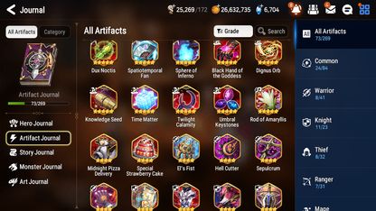 [GLOBAL][INSTANT] Epic 7 Seven 4ML 1LIM New Moon Luna Abyssal Yufine Lone Crescent Bellona Perfumer Byblis + 49ML pulls + 20 Speed +Name Starter Account-Mobile Games Starter