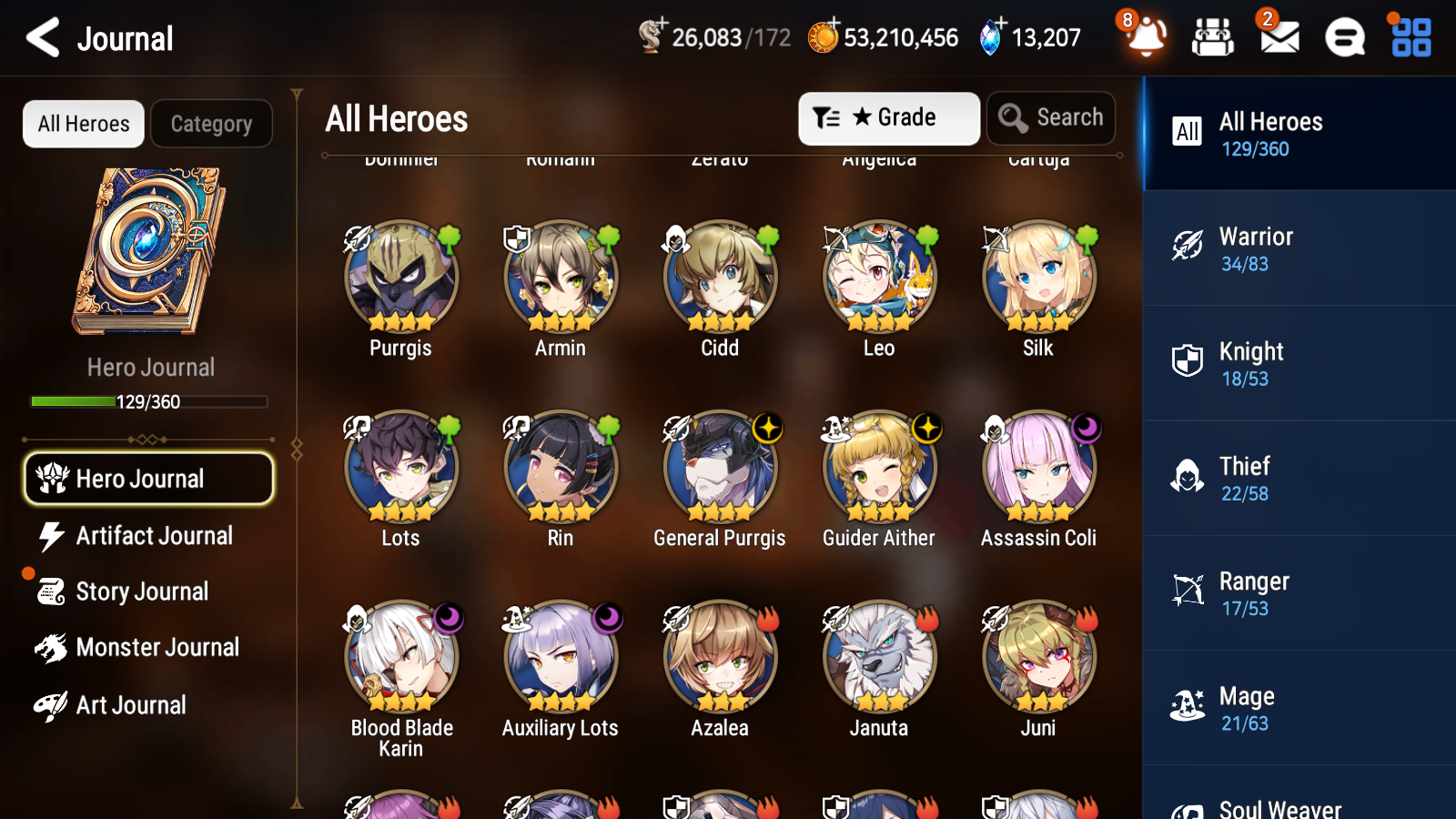 [GLOBAL][INSTANT] Epic 7 Seven 4ML 1LIM New Moon Luna Cermia Baal Haste Cerise +13k Gems + 50ML pulls + 20 Speed Starter Account-Mobile Games Starter