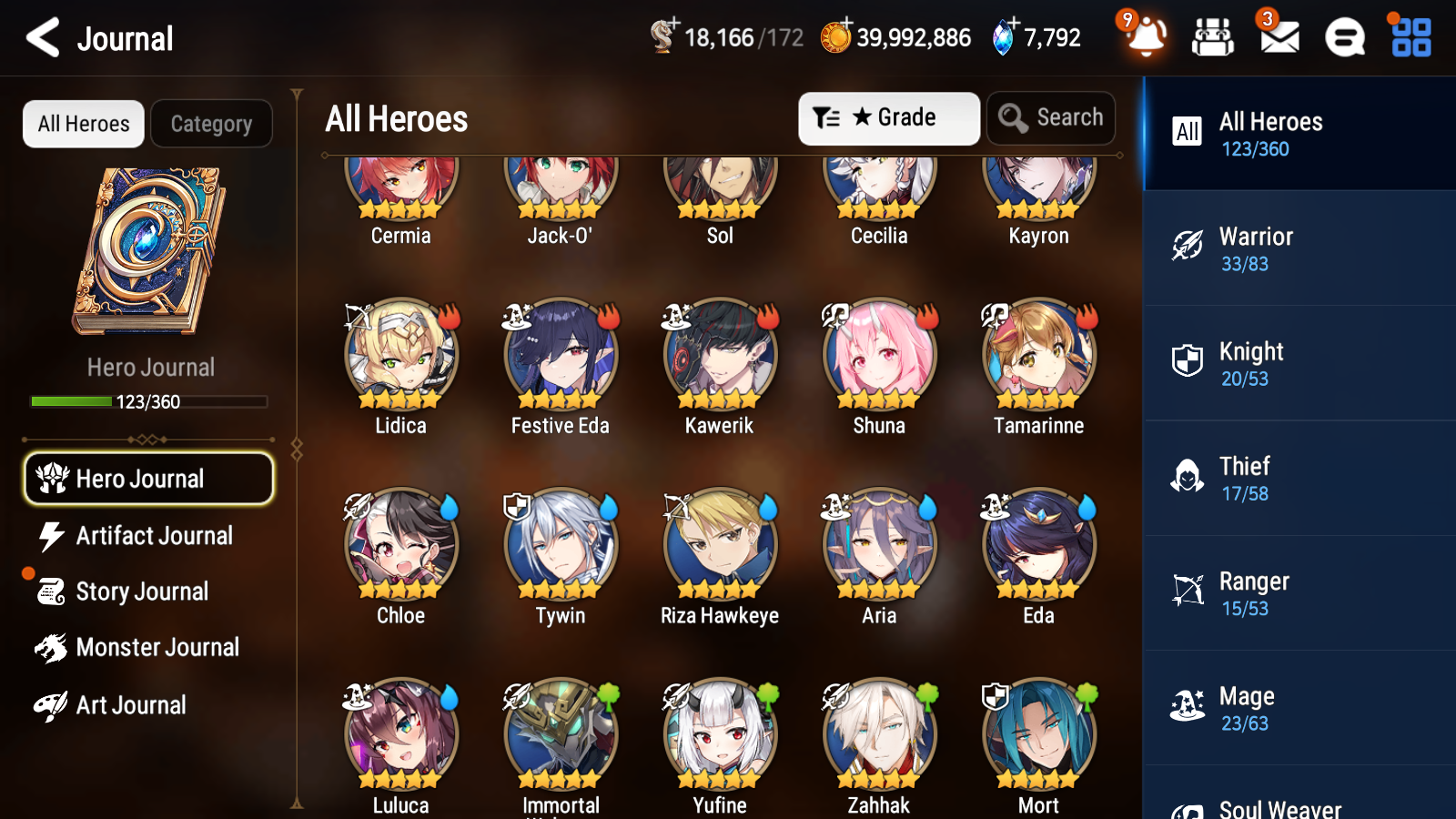 [GLOBAL][INSTANT] Epic 7 Seven 4ML 2LIM Belian Urban Shadow Choux Archdemon's Shadow Jack Festive Eda + ML pulls + 20 Speed + Name Starter Account-Mobile Games Starter