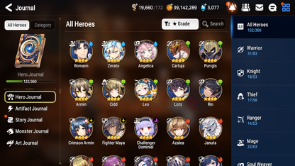 [GLOBAL][INSTANT] Epic 7 Seven 4ML 2LIM Harsetti New Moon Luna Straze Operator Sigret Fairytale Jack +40ML pulls +20 Speed + Name Starter Account-Mobile Games Starter
