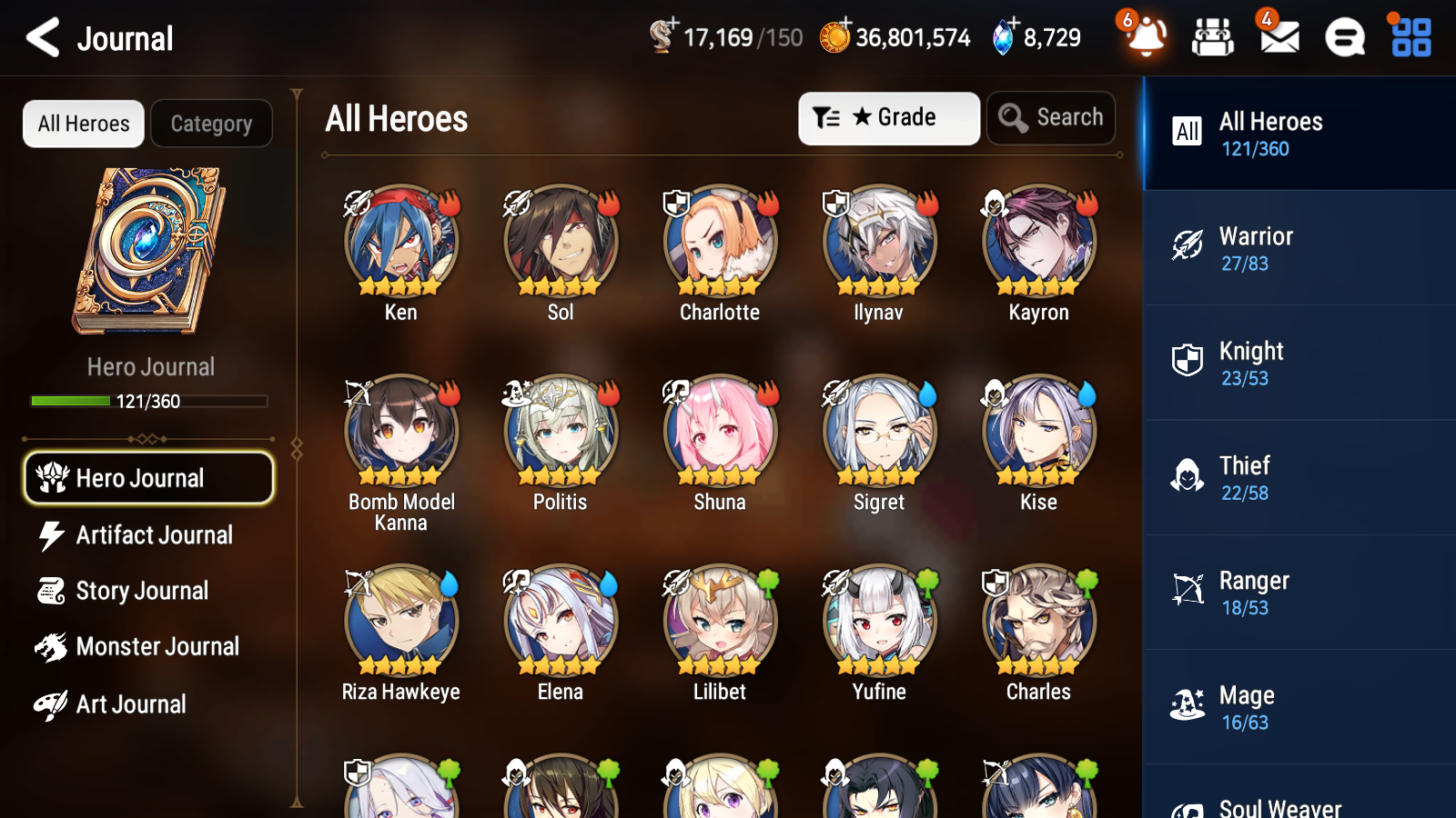 [GLOBAL][INSTANT] Epic 7 Seven 4ML Abyssal Yufine Belian Kayron Specimen Sez + ML pulls + 20 Speed + Name Starter Account-Mobile Games Starter