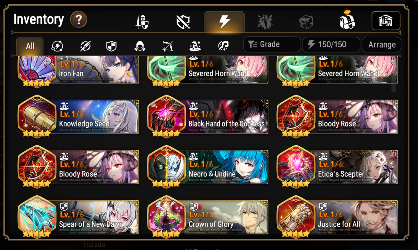 [GLOBAL][INSTANT] Epic 7 Seven 3ML Abyssal Yufine Luluca Charles + ML Mystics pulls Starter Account-Mobile Games Starter