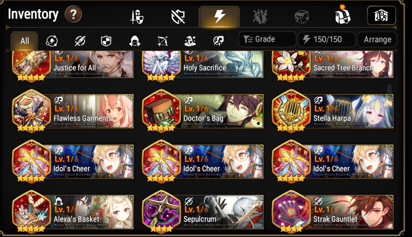 [GLOBAL][INSTANT] Epic 7 Seven 3ML Abyssal Yufine Luluca Charles + ML Mystics pulls Starter Account-Mobile Games Starter