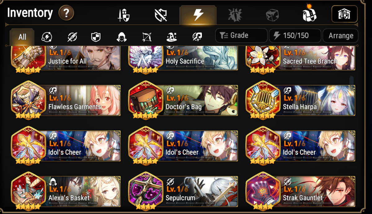 [GLOBAL][INSTANT] Epic 7 Seven 3ML Abyssal Yufine Luluca Charles + ML Mystics pulls Starter Account-Mobile Games Starter