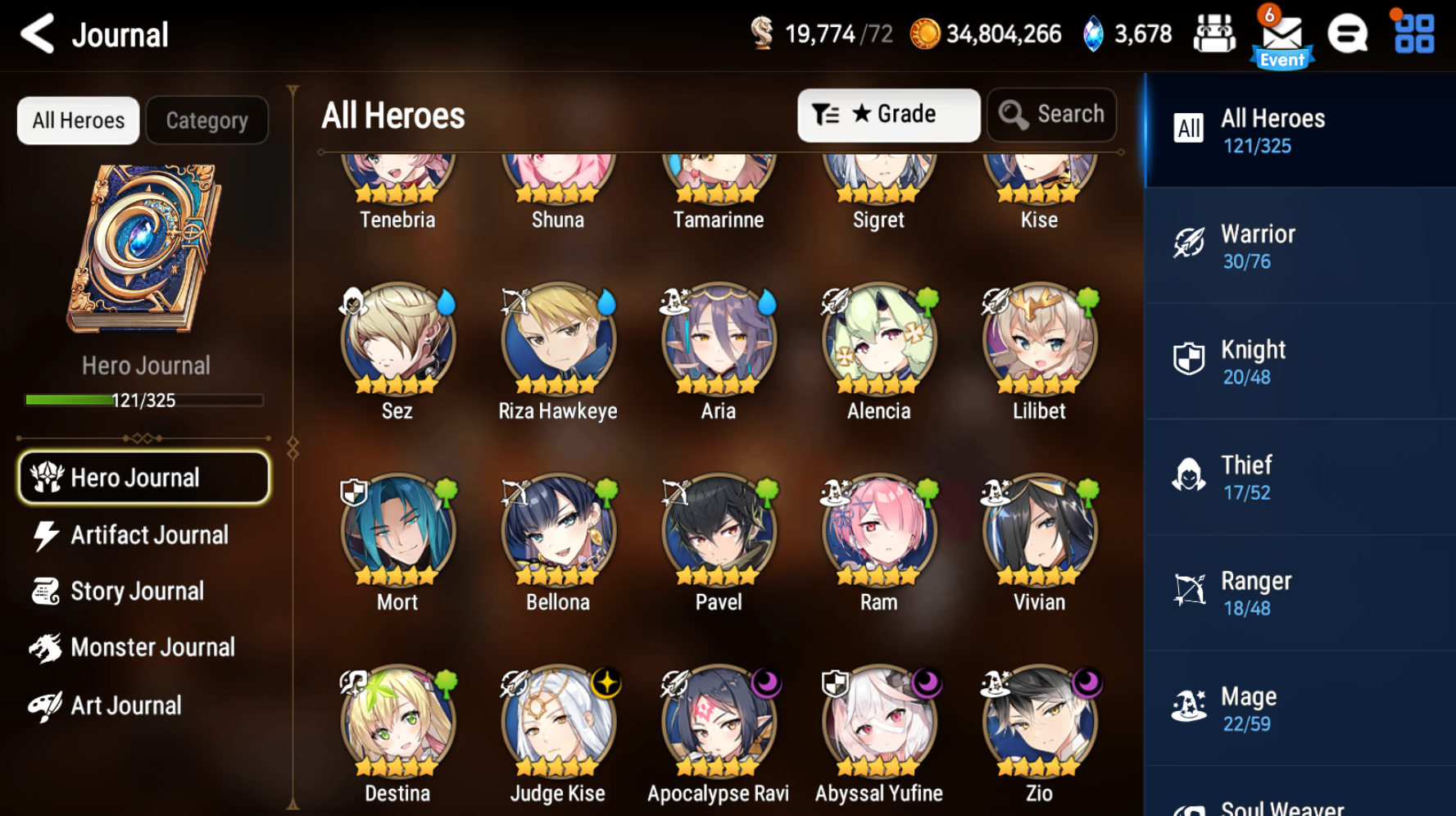 [GLOBAL][INSTANT] Epic 7 Seven 4ML Abyssal Yufine Zio Apocalypse Ravi Judge Kise + ML pulls Starter Account-Mobile Games Starter