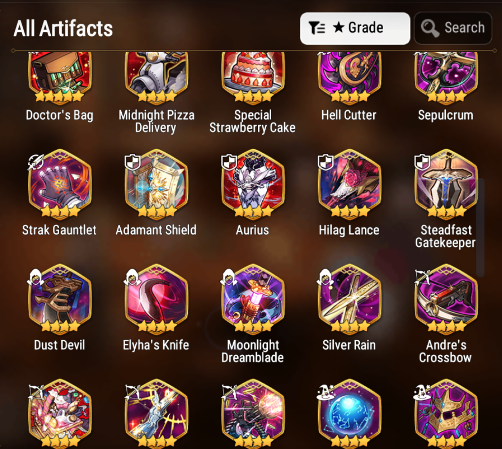 [GLOBAL][INSTANT] Epic 7 Seven 4ML Afternoon Soak Flan Empyrean Ilynav Kise Archdemon's Shadow Luluca+ ML pulls + Name Starter Account-Mobile Games Starter