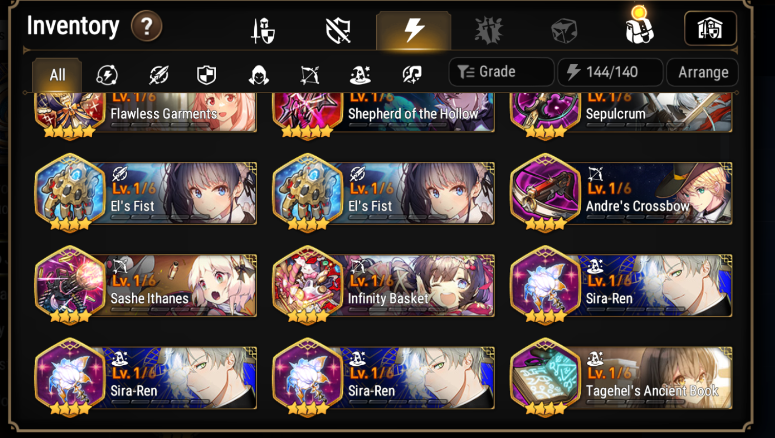 [GLOBAL] Epic 7 Seven 4ML Dragon King Sharun LQC Designer Lilibet Operator Sigret + ML pulls + Name Starter Account-Mobile Games Starter