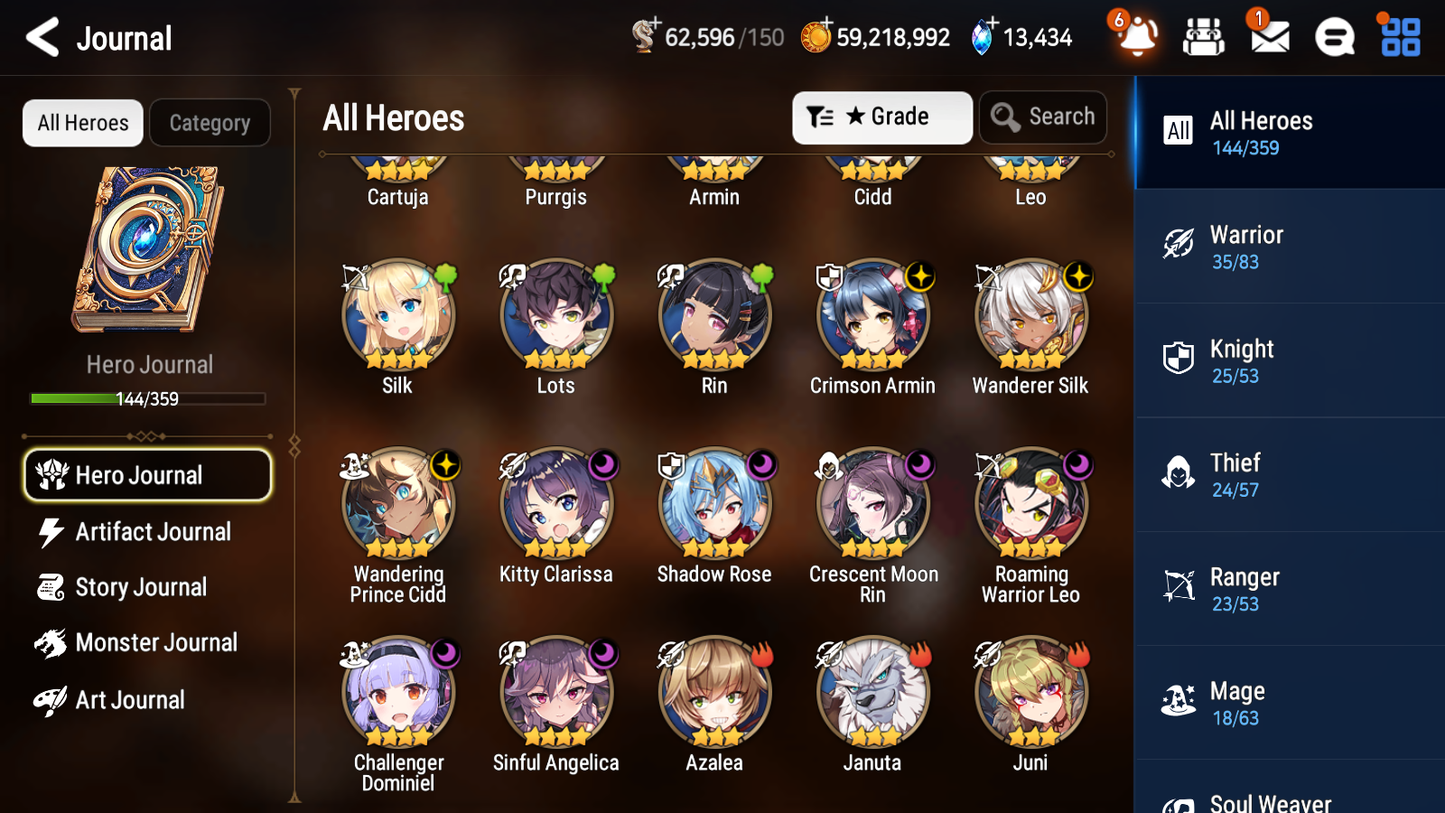 [GLOBAL][INSTANT] Epic 7 Seven 4ML Empyrean Ilynav Apocalypse Ravi Lidica Archdemon+ 83ML pulls 13k skystones 3000 mystics+20 Speed+ Name Starter Account-Mobile Games Starter