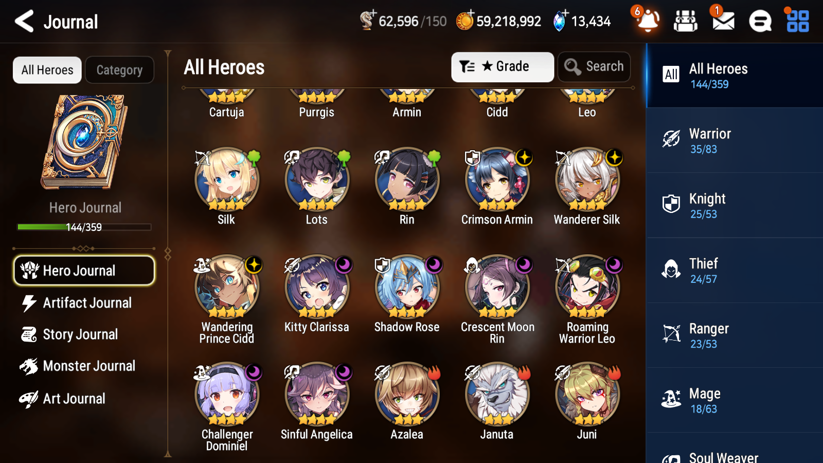 [GLOBAL][INSTANT] Epic 7 Seven 4ML Empyrean Ilynav Apocalypse Ravi Lidica Archdemon+ 83ML pulls 13k skystones 3000 mystics+20 Speed+ Name Starter Account-Mobile Games Starter