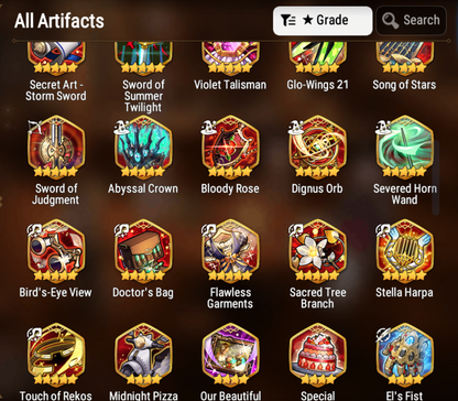 [GLOBAL][INSTANT] Epic 7 Seven 3ML Empyrean Ilynav Apocalypse Ravi Lidica + 68ML pulls 13k skystones 2900 mystics+ Name Starter Account-Mobile Games Starter