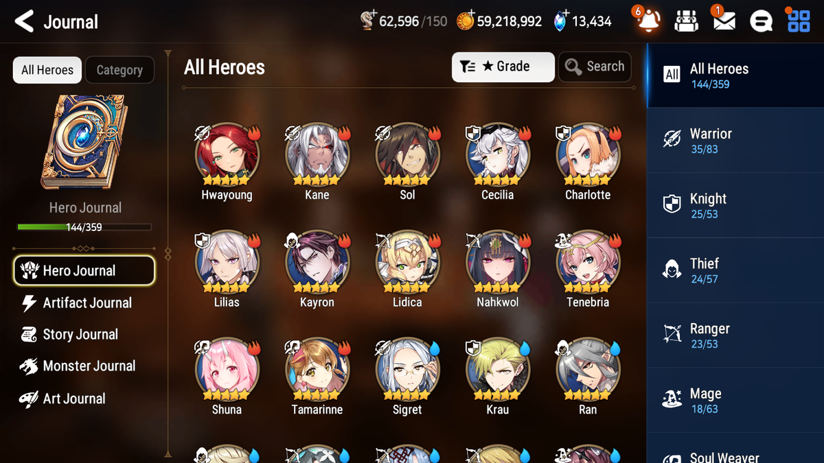 [GLOBAL][INSTANT] Epic 7 Seven 4ML Empyrean Ilynav Apocalypse Ravi Lidica Archdemon+ 83ML pulls 13k skystones 3000 mystics+20 Speed+ Name Starter Account-Mobile Games Starter