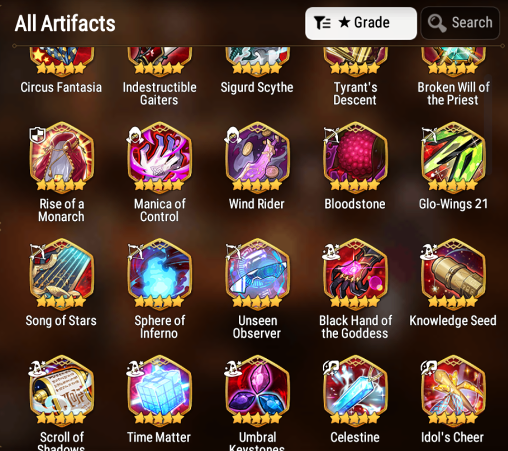 [GLOBAL][INSTANT] Epic 7 Seven 3ML Empyrean Ilynav Navy Captain Landy Specter Tenebria+ ML pulls + Name Starter Account-Mobile Games Starter