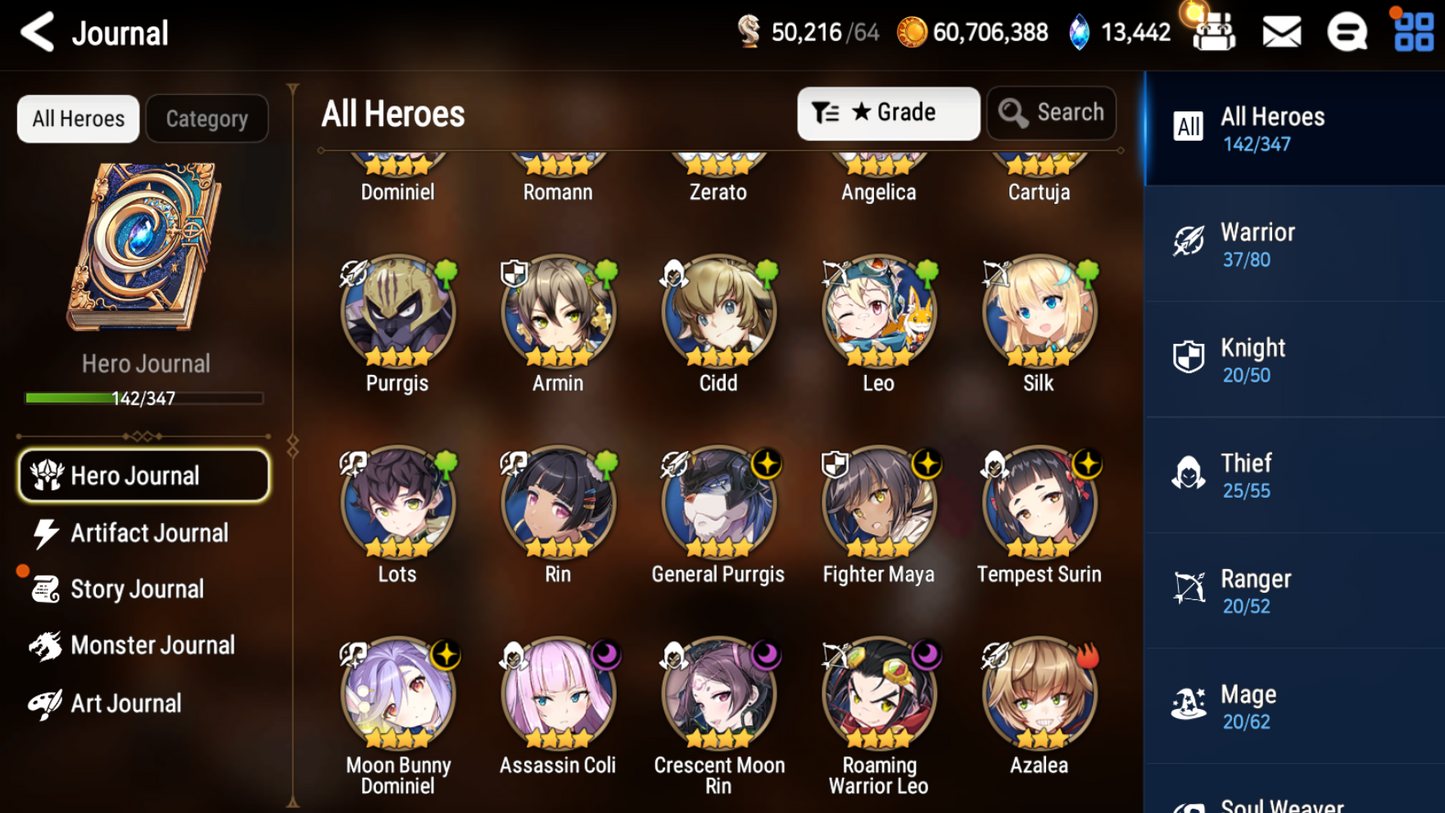 [GLOBAL][INSTANT] Epic 7 Seven 3ML Harsetti Mediator Kawerik Operator Sigret + 83ML pulls 13k skystones 2900 mystics+ 20 Speed +Name Starter Account-Mobile Games Starter