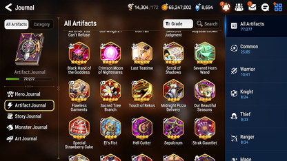[GLOBAL][INSTANT] Epic 7 Seven 4ML Lisette Abyssal Yufine Top Model Luluca Kayron + 75ML pulls + 2x 20 Speed + Luna Skin + Name Starter Account-Mobile Games Starter