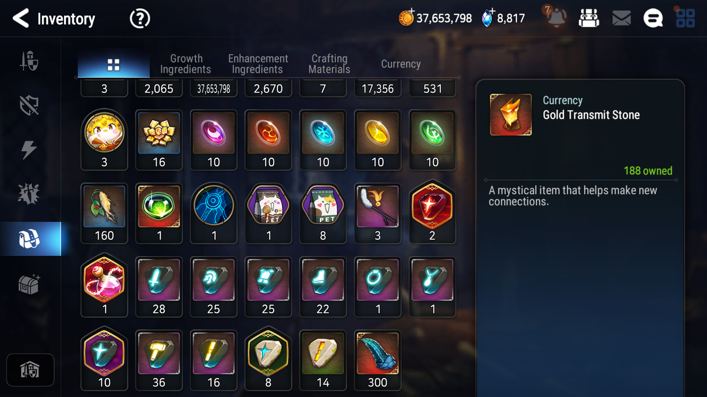 [Global][INSTANT] Epic 7 Seven 4ML Lone Crescent Bellona Last Rider Krau Pirate Captain Flan Faithless Lidica+ ML pulls + 20 Speed + Name Starter Account-Mobile Games Starter