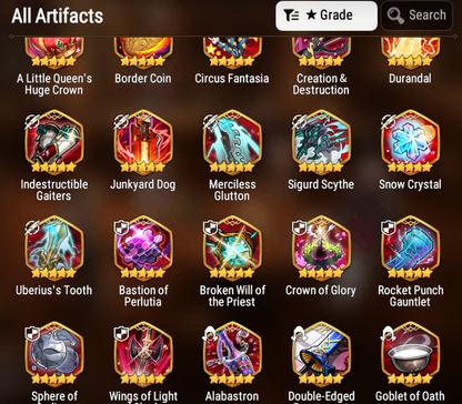 [GLOBAL][INSTANT] Epic 7 Seven 4ML Lone Wolf Peira Dragon Bride Senya Sharun Lidica+ 70ML pulls 14k skystones 3000 mystics + Name Starter Account-Mobile Games Starter