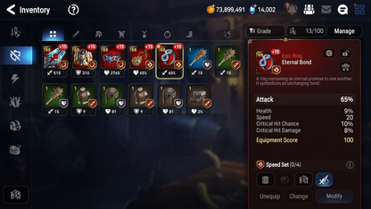 [GLOBAL][INSTANT] Epic 7 Seven 4ML Lone Wolf Peira Lionheart Cermia Specter + 97ML pulls 13k skystones 3000 mystics+2x 20 Speed + Luna Skin + Name Starter Account-Mobile Games Starter
