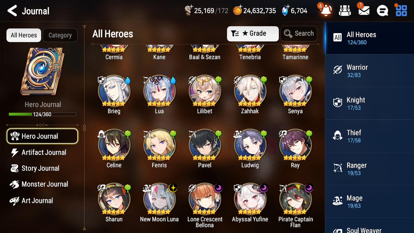 [GLOBAL][INSTANT] Epic 7 Seven 4ML New Moon Luna Abyssal Yufine Lone Crescent Bellona + 49ML pulls + 20 Speed +Name Starter Account-Mobile Games Starter
