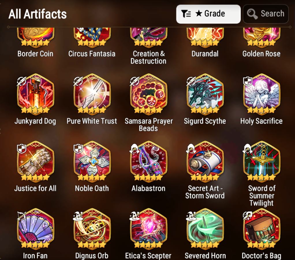 [GLOBAL][INSTANT] Epic 7 Seven 4ML New Moon Luna Arbiter Vildred Kise Sigret Angel +23 ML pulls + Name Starter Account-Mobile Games Starter