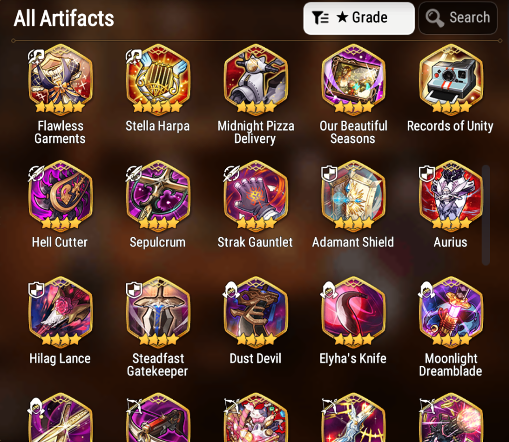 [GLOBAL][INSTANT] Epic 7 Seven 4ML New Moon Luna Arbiter Vildred Kise Sigret Angel +23 ML pulls + Name Starter Account-Mobile Games Starter