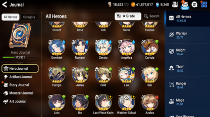 [GLOBAL][INSTANT] Epic 7 Seven 4ML New Moon Luna Architect Laika Specter Tenebria Solitaria Festive Eda +29 ML pulls + Name Starter Account-Mobile Games Starter