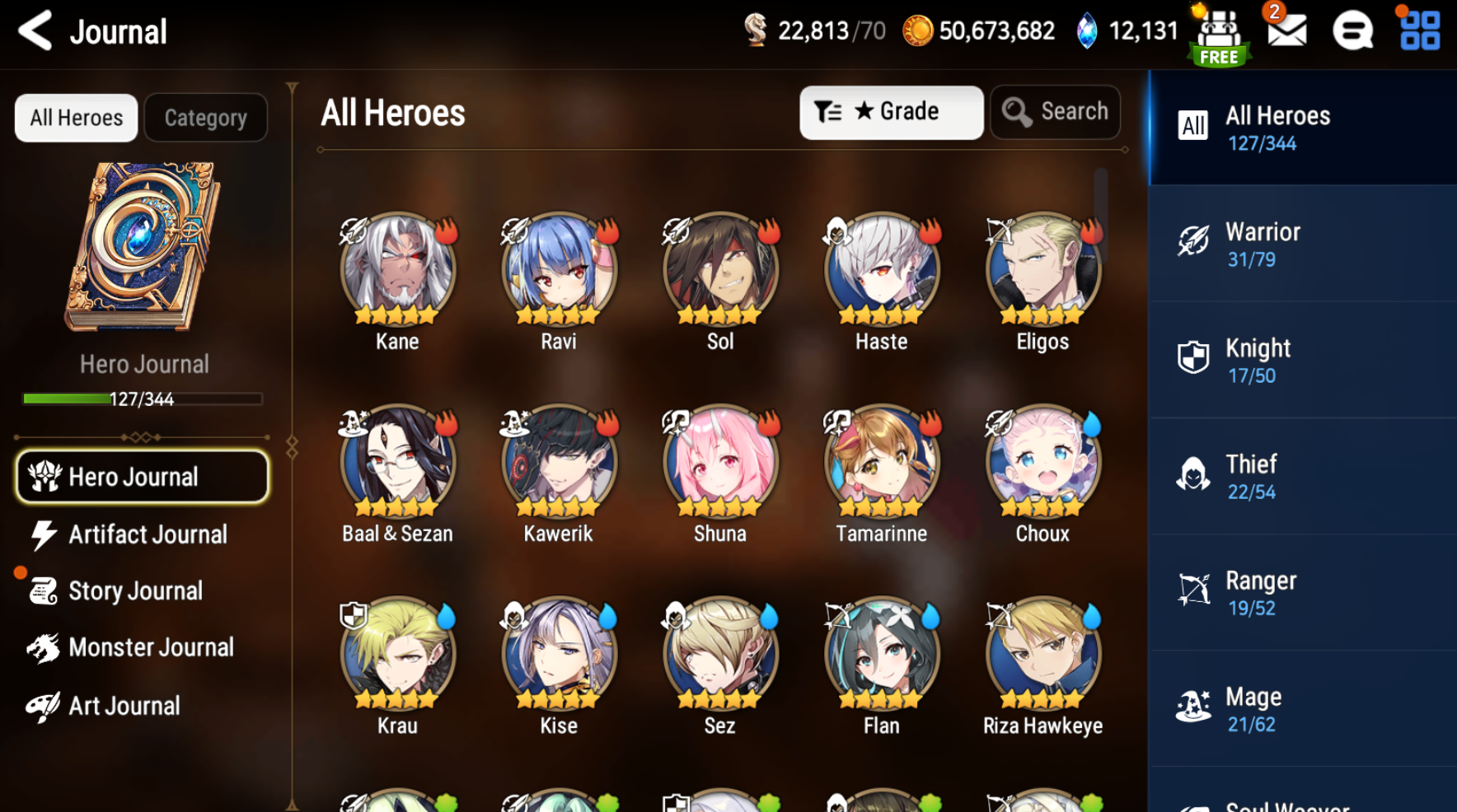 [GLOBAL][INSTANT] Epic 7 Seven 4ML New Moon Luna Straze Sage Baal Commander Pavel + ML pulls Starter Account-Mobile Games Starter