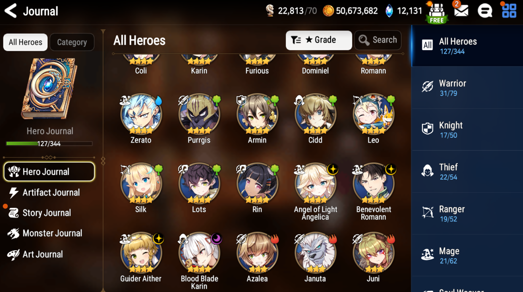 [GLOBAL][INSTANT] Epic 7 Seven 4ML New Moon Luna Straze Sage Baal Commander Pavel + ML pulls Starter Account-Mobile Games Starter