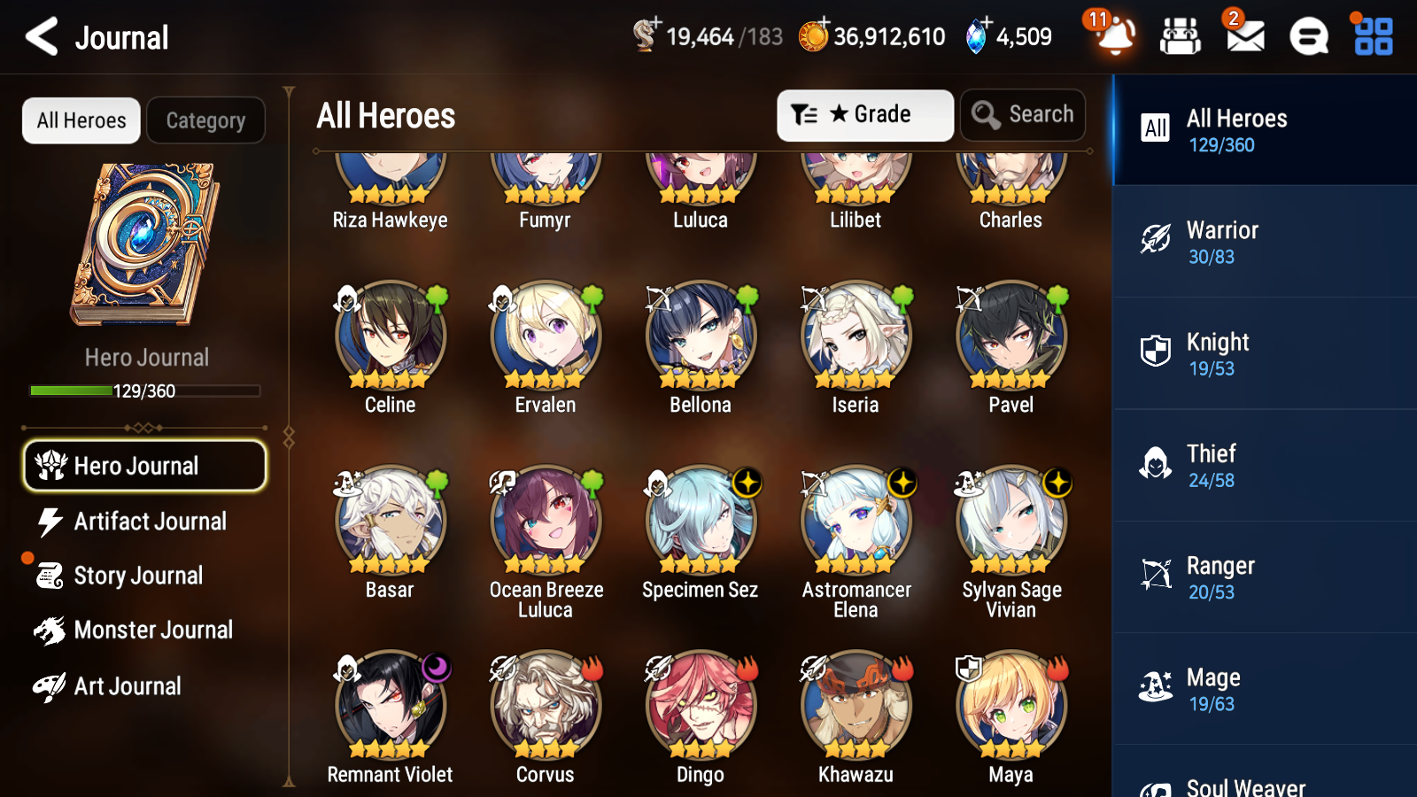 [GLOBAL][INSTANT] Epic 7 Seven 4ML Remnant Violet Elena Vivian Sez + 40ML Pulls 7-1 Account-Mobile Games Starter