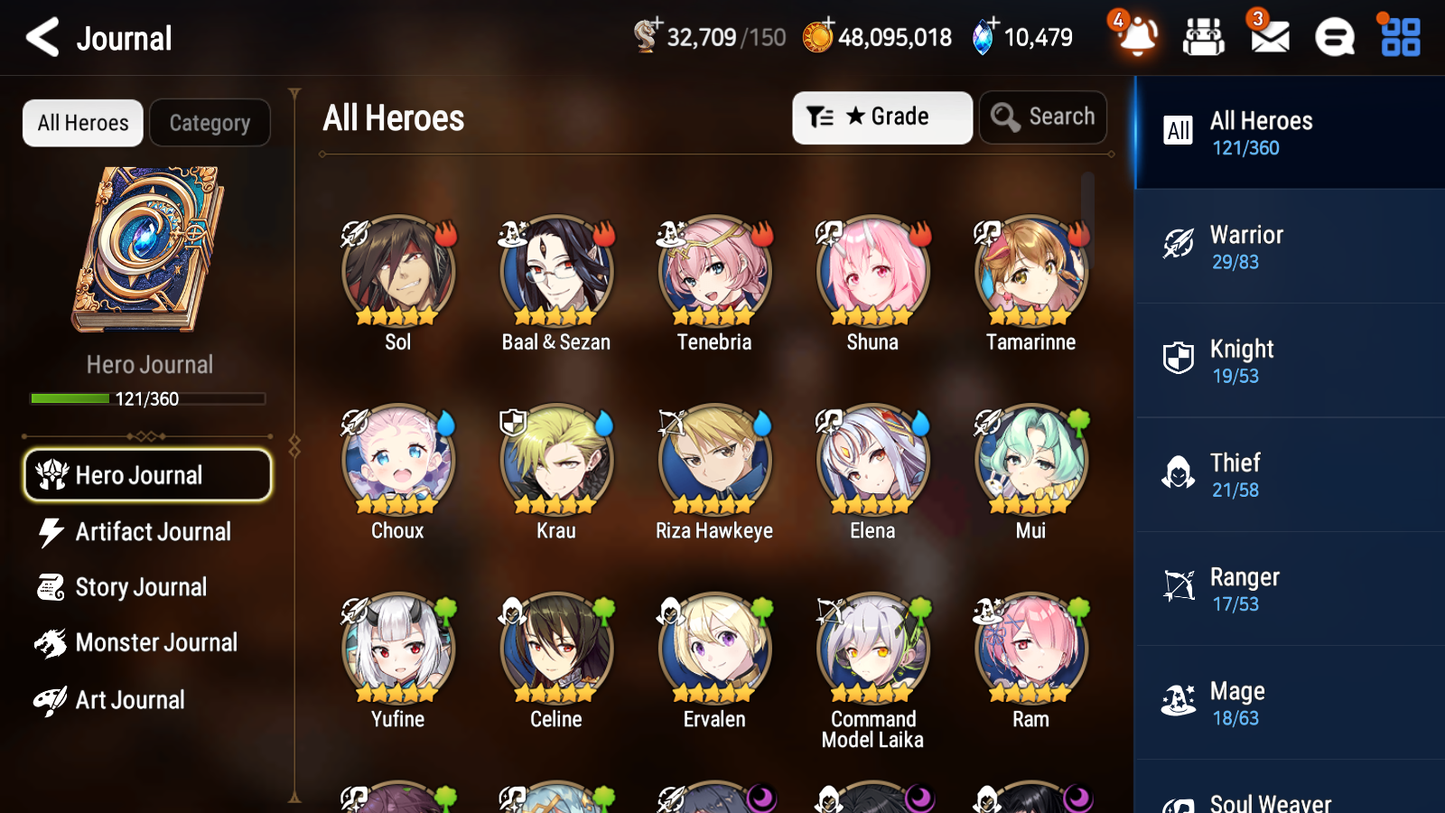 [GLOBAL][INSTANT] Epic 7 Seven 4ML Sea Phantom Politis Apocalypse Ravi Arbiter Vildred Remnant Violet + 60ML pulls 10k skystones + 20 Speed + Name Starter Account-Mobile Games Starter