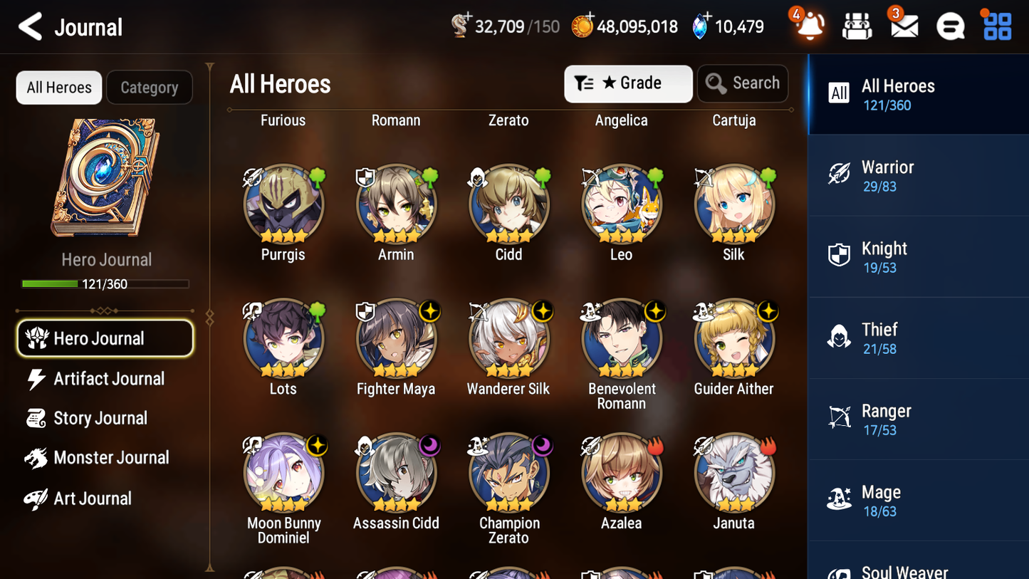 [GLOBAL][INSTANT] Epic 7 Seven 4ML Sea Phantom Politis Apocalypse Ravi Arbiter Vildred Remnant Violet + 60ML pulls 10k skystones + 20 Speed + Name Starter Account-Mobile Games Starter