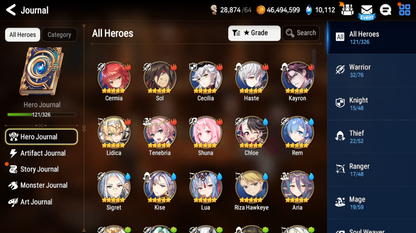 [GLOBAL][INSTANT] Epic 7 Seven 4ML Sea Phantom Politis Architect Laika Rem+ ML pulls Starter Account-Mobile Games Starter