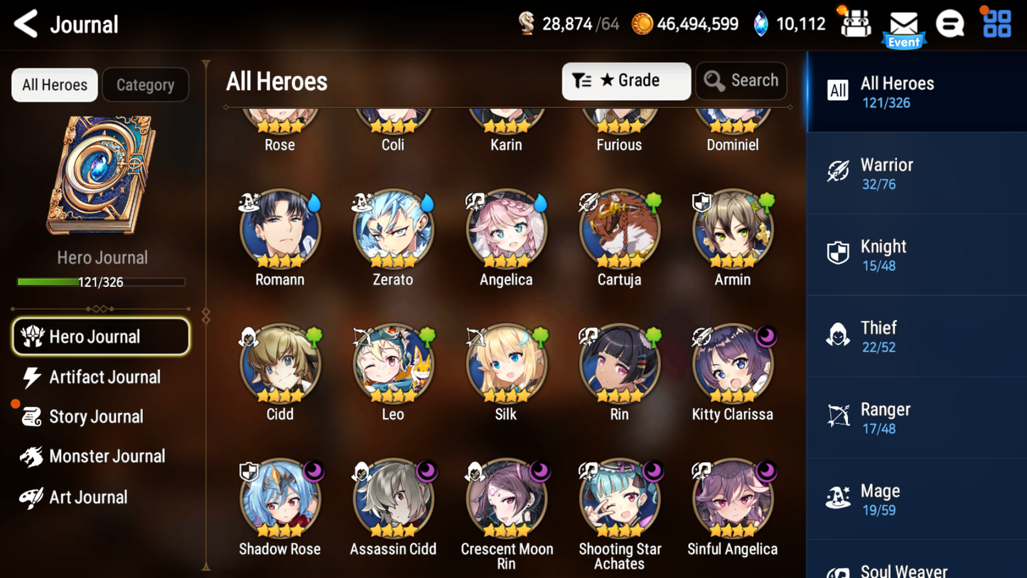 [GLOBAL][INSTANT] Epic 7 Seven 4ML Sea Phantom Politis Architect Laika Rem+ ML pulls Starter Account-Mobile Games Starter