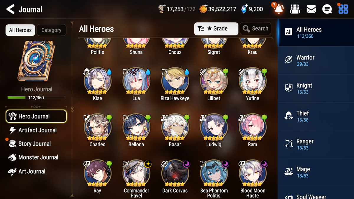 [GLOBAL][INSTANT] Epic 7 Seven 4ML Sea Phantom Politis Commander Pavel Dark Corvus Haste + 42ML pulls + 20 Speed Starter Account-Mobile Games Starter