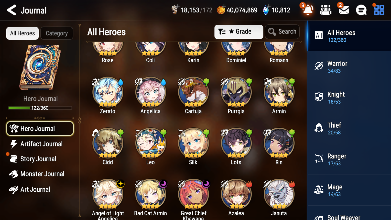 [GLOBAL][INSTANT] Epic 7 Seven 4ML Sea Phantom Politis Corvus Mediator Kawerik Pirate Captain Flan Angel of Light Angelica + 42ML pulls + 20 Speed Starter Account-Mobile Games Starter