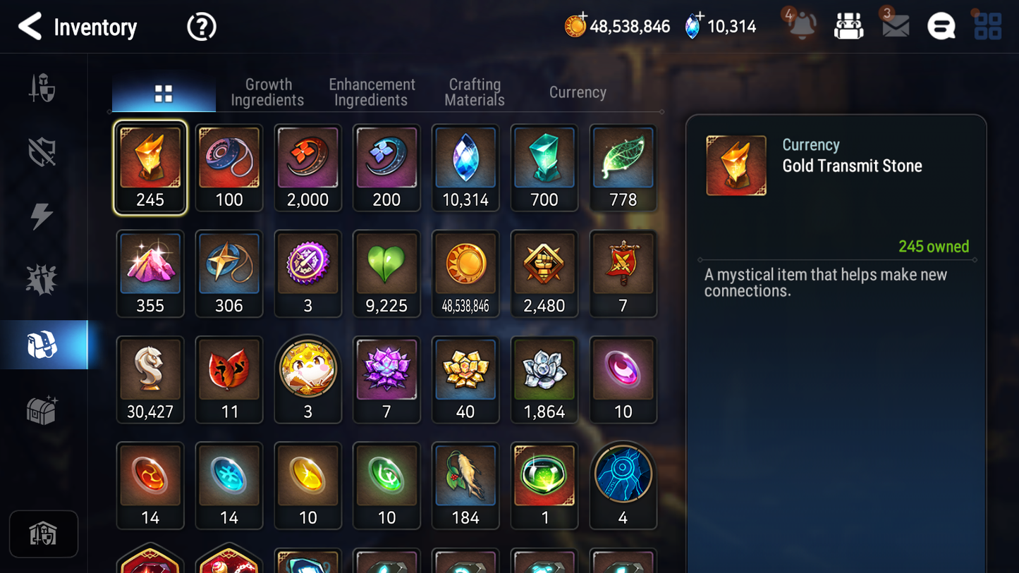 [GLOBAL][INSTANT] Epic 7 Seven 4ML Sea Phantom Politis Fallen Cecilia Requiem Roana Angel + 60ML pulls 10k skystones +20 Speed + Name Starter Account-Mobile Games Starter