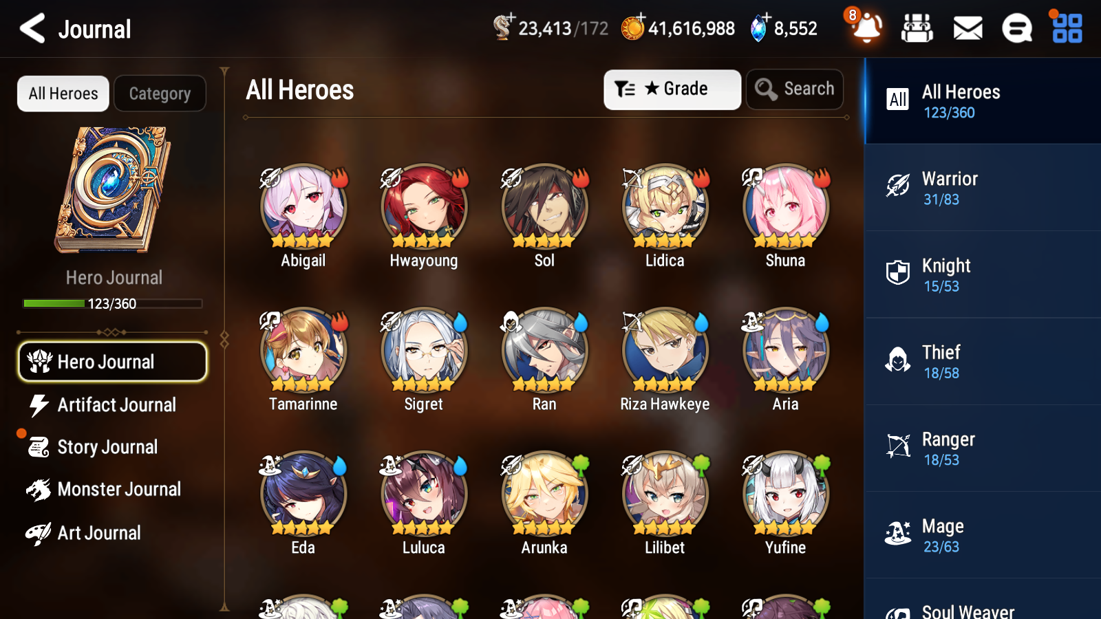 [GLOBAL][INSTANT] Epic 7 Seven 4ML Top Model Luluca Astromancer Elena Sylvan Sage Vivian Spirit Eye Celine + ML pulls + 20 Speed + Name Starter Account-Mobile Games Starter