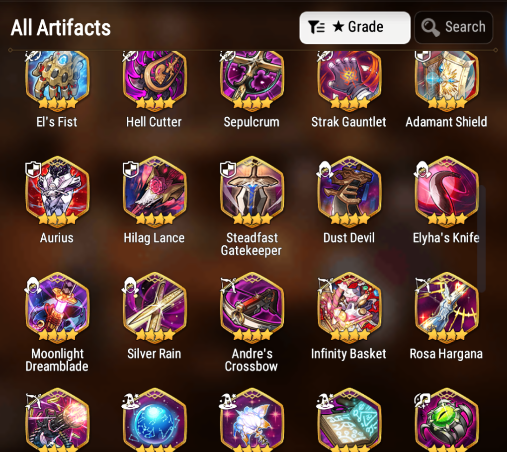 [Global][INSTANT] Epic 7 Seven 3ML Top Model Luluca Silver Blade Aramintha Martial Artist Ken +Name Starter Account-Mobile Games Starter