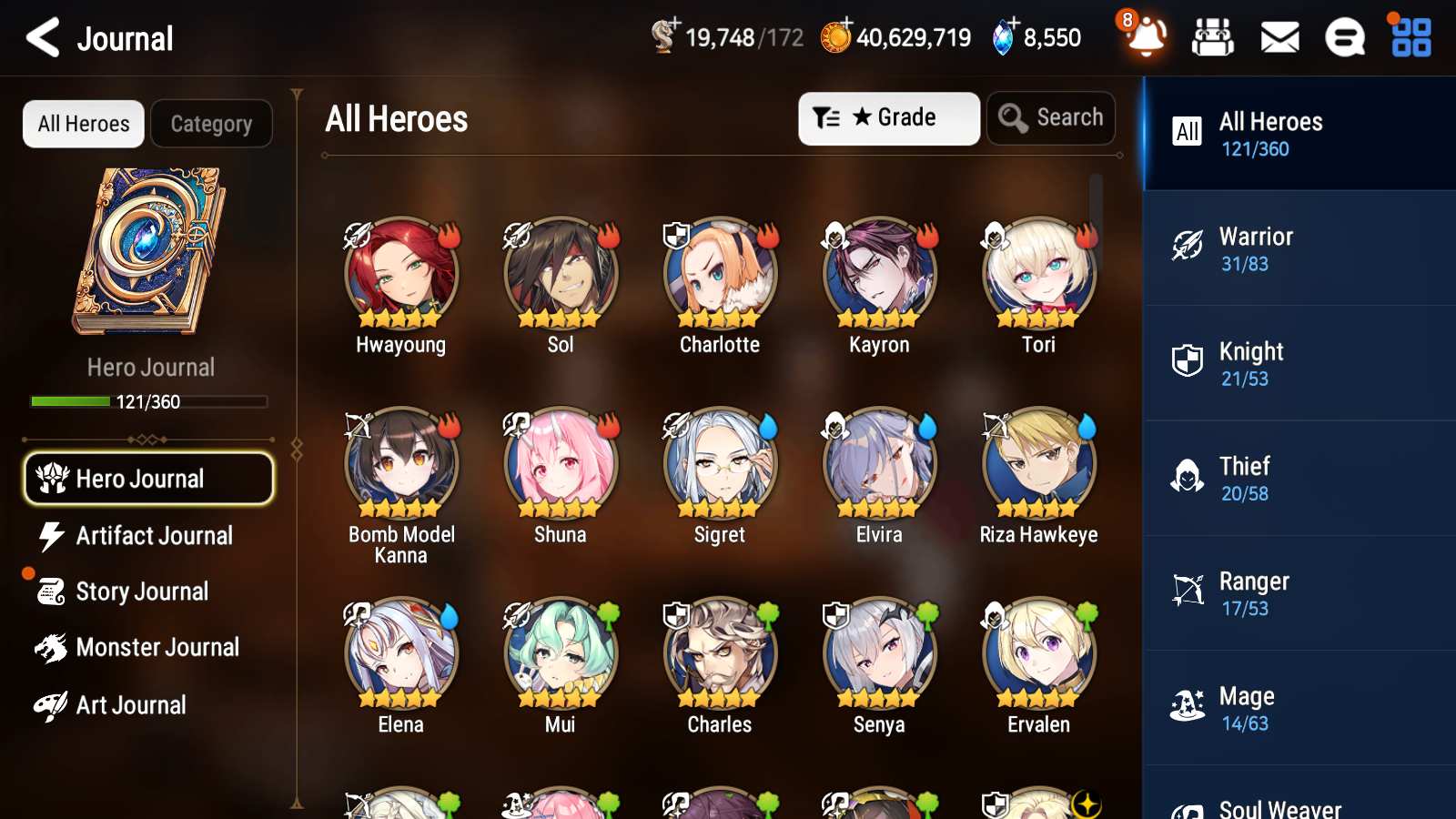 [GLOBAL][INSTANT] Epic 7 Seven 4ML Tori + New Moon Luna Apocalypse Ravi Krau Ray +40ML pulls +20 Speed +Name Starter Account-Mobile Games Starter