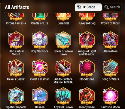 [GLOBAL][INSTANT] Epic 7 Seven 4ML+30 4*ML Apocalypse Ravi Archdemon's Shadow Ruele Diene+skin 10-10 Account-Mobile Games Starter