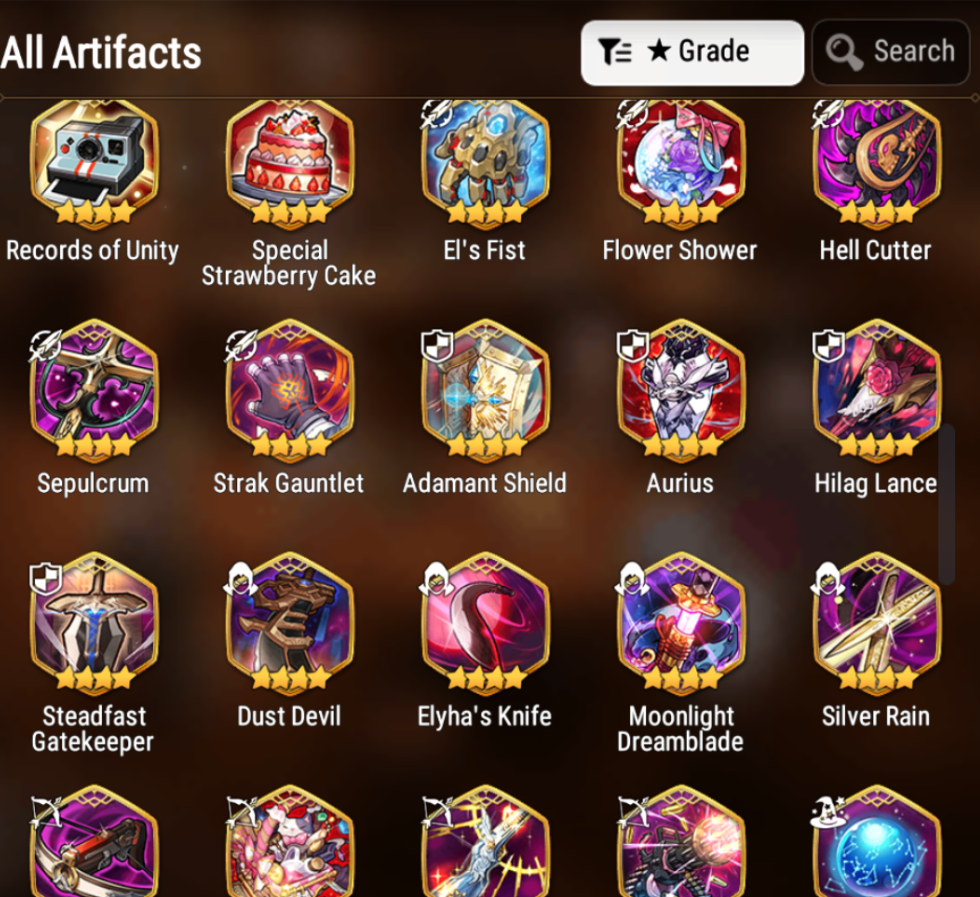 [GLOBAL][INSTANT] Epic 7 Seven 4ML+30 4*ML Apocalypse Ravi Archdemon's Shadow Ruele Diene+skin 10-10 Account-Mobile Games Starter