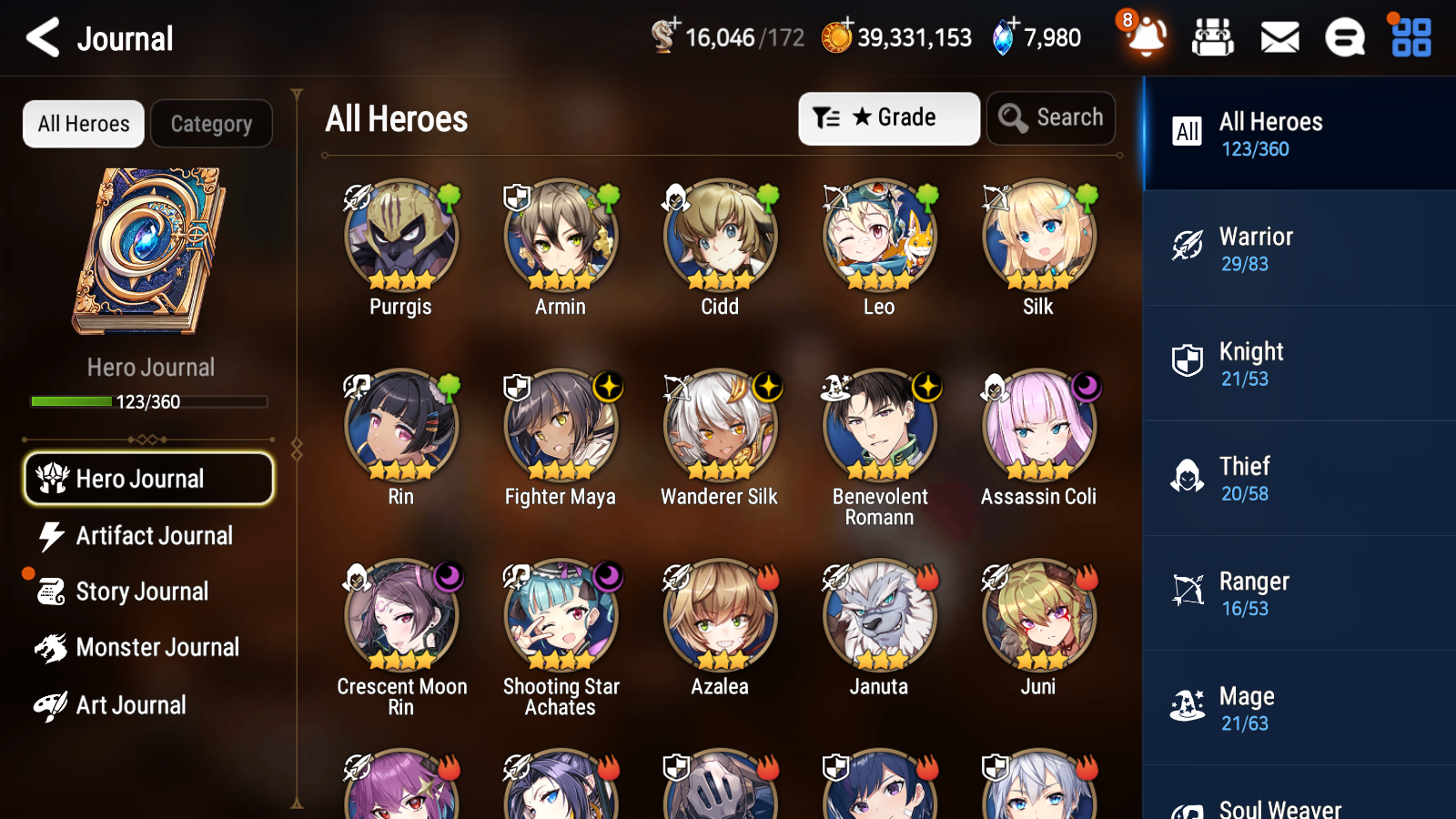 [GLOBAL][INSTANT] Epic 7 Seven 5ML 2LIM New Moon Luna Vivian Apocalypse Ravi Sez Rem +7.6k Gems +39ML pulls + 20 Speed + Name Starter Account-Mobile Games Starter