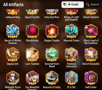 [GLOBAL][INSTANT] Epic 7 Seven 4ML New Moon Luna Vivian Apocalypse Ravi Sez Rem +7.6k Gems +23 ML pulls + Name Starter Account-Mobile Games Starter