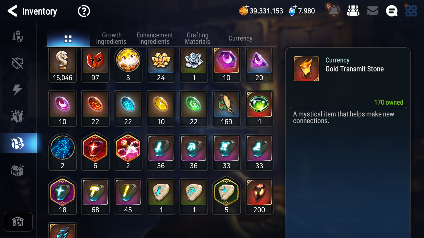 [GLOBAL][INSTANT] Epic 7 Seven 5ML 2LIM New Moon Luna Vivian Apocalypse Ravi Sez Rem +7.6k Gems +39ML pulls + 20 Speed + Name Starter Account-Mobile Games Starter